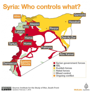 Syria: Who controls what?